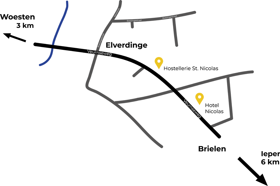 Hostellerie Saint Nicolas - Map 2